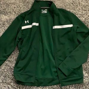 UNDER ARMOR loose zip up long sleeve